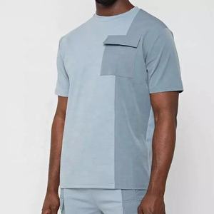 2022 camiseta personalizada Unisex de estilo informal para hombre y conjunto corto de alta calidad Primavera Verano moda de gran tamaño de dos piezas para hombres - Product Image 6