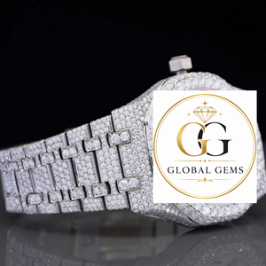 High Quality White Iced Out Diamond Watch for Men or Gifts and Promotions Use Available at Affordable Price - Product Image 6