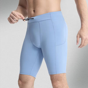 Vale Tudo Shorts New Arrival Custom Logo <b>Tight</b> Vale Tudo Shorts Men 100% Polyester Solid <b>Pattern</b> Casual Style Vale Tudo Shorts - Product Image 5