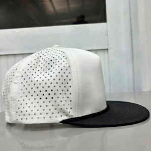 Casquette Snapback 5 Panneaux à Profil Élevé avec Logo Personnalisé, Découpe Laser, Cordelette, Style Sportif, Haute Qualité, pour Adulte, Fabriquée au Vietnam - Product Image 2