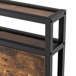 Struttura letto in metallo Twin/Full/Queen con testiera contenitore e stazione di ricarica - Product Image 6