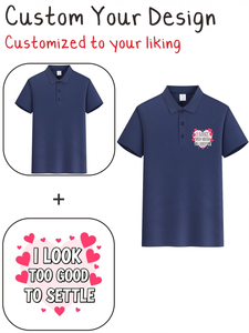 Custom Printed White Men's Cotton Polo Shirt Breathable Work Fashion Uniform Silk Screen Printed ODM Service Oeko-Tex Certified - Product Image 4