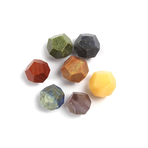 High Quality 7 Chakra Stone Dodecahedron Crystal Natural Reiki Healing Crystal Gemstone <b>Trophy</b> Crystal Gemstone Wholesaler - Product Image 2
