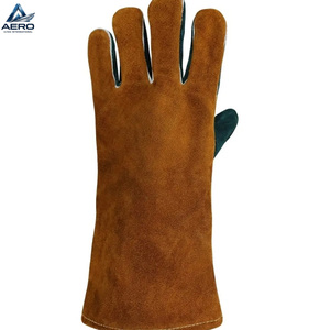 Guantes de Soldadura Tig de Cuero Premium al por Mayor con Revestimiento de Látex, Alta Destreza y Forro Suave, Guantes Personalizados y Anti-Impacto - Product Image 6