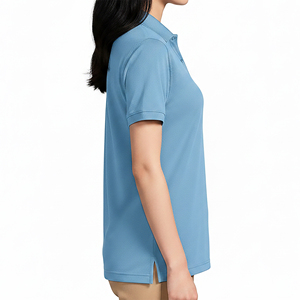 Camisa Clásica Personalizada OEM/ODM, Corte Regular, Informal, 100% Algodón Piqué, Ligera, con Apliques, para Golf - Product Image 6