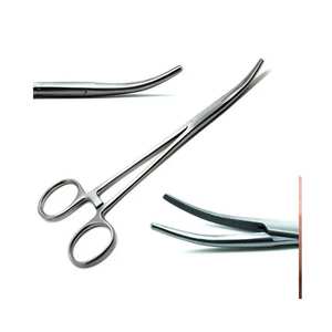 คีมคีบหลอดเลือดแบบตรง Kelly Artery Forceps ผลิตจากสแตนเลสเกรดพรีเมียม ใช้ซ้ำได้ พร้อมระบบล็อคแบบ Ratchet สำหรับจับเนื้อเยื่อ - Product Image 1
