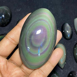 หินออบซิเดียนสีรุ้งอัญมณีออบซิเดียนธรรมชาติมีทุกขนาดและรูปทรง - Product Image 3