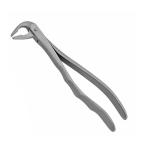 Forceps manuels d'extraction des racines supérieures en acier inoxydable, usage dentaire professionnel, instruments chirurgicaux de haute qualité, 12 cm - Product Image 5