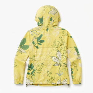 Outdoor Hooded <b>Jacket</b> For <b>Women</b> <b>Lightweight</b> Windbreaker Sportswear Fabric Zip Closure Casual Athletic Fit With Pocket - Product Image 2