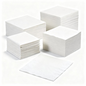 Serviettes en papier carrées en gros, 4 plis, douces, absorbantes, jetables, pour restaurants, cafés et hôtels - Product Image 3