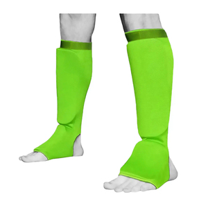 Professional Manufacturer Safety Sportswear Adjustable Elasticity Shin Guards Indoor Fighting Sportswear Breathable Shin In <b>Step</b> - Product Image 1