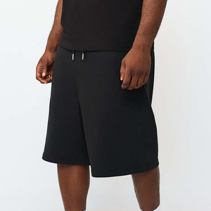 Shorts de sport décontractés pour hommes, longueur genou, été-automne, séchage rapide, respirants, écologiques, avec cordon de serrage, confortables, couleur unie, en toile - Product Image 1