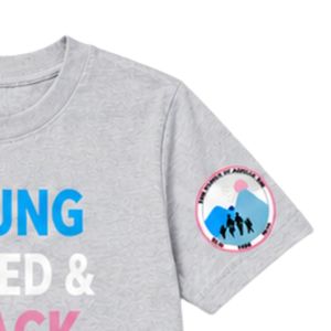 Camiseta Juvenil Gris de Manga Corta con Cuello Redondo y Diseño Gráfico para la Escuela, Ropa Cómoda para Uso Diario - Product Image 5