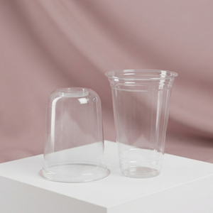 Disposable PP/PET Clear <b>Plastic</b> <b>Cup</b> With Lid Cold <b>Drink</b> Beverage Ice Coffee <b>Plastic</b> <b>Cups</b> - Product Image 1