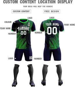 Maillots de football personnalisés, respirants, séchage rapide, légers, vente en gros, service OEM et ODM, logo d'équipe personnalisé - Product Image 2