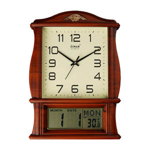 Indian Manufactured LCD Clock Silent Sweep Movement <b>Compact</b> Lightweight Perfect for Travel and <b>Desk</b> Available For Sale - Product Image 2