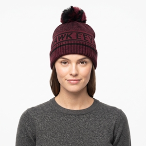 Gorro de Invierno de Punto Acrílico de Color Sólido al por Mayor, Unisex, Cálido, con Logo Personalizado, Gorra Lisa con Puño - Product Image 1