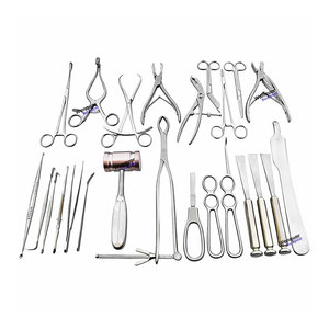 Kit de Instrumentos Quirúrgicos Ortopédicos Básicos de 25 Piezas, Manual - Product Image 1