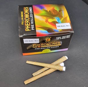 Feuille d'ébène naturelle biologique roulée à la main cônes de feuille d'ébène à combustion lente filtrés et non filtrés Posséder votre marque en vrac approvisionnement d'usine - Product Image 6