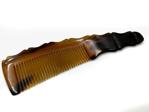 Peigne en corne de buffle fait main de qualité supérieure, peigne démêlant à dents lisses et sans couture, peigne de coiffage pour usage quotidien - Product Image 3