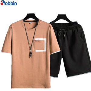 BOBBIN INDUSTRIES Ensemble de survêtement confortable pour homme, style urbain, respirant, en polaire, imprimé 3D, pour la détente - Product Image 4