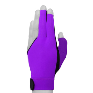 2026 Comfortable And Stretchable Snooker Cue <b>Gloves</b> Custom 3-Finger Durable Non-Slip Breathable Snooker <b>Gloves</b> - Product Image 1