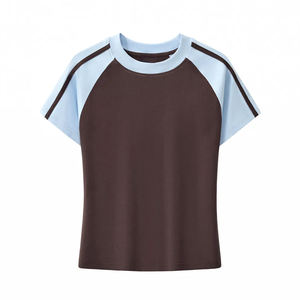 Camiseta de Alta Calidad de 250g Unisex con Dos Rayas Insertadas, Hombros Caídos, 100% Algodón, Cuello Redondo, Manga Corta, para Universidad, Entrenamiento, Escuela, Gimnasio, Club - Product Image 5