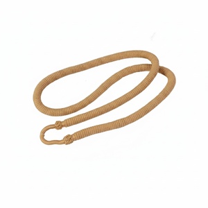 New Arrival Fully Customized Uniform Whistle <b>Lanyard</b> Cord Coated Finish for Officer Uniform - Product Image 1