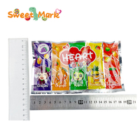 Fruitsmaak Hartvormige Harde Lolly Snoep Kids Halal Snoep