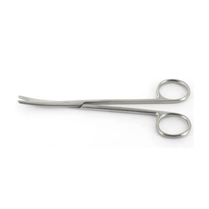 กรรไกรเมทเซนบาุม ขนาด 14 ซม. 16 ซม. 18 ซม. แบบโค้งและแบบตรง ผลิตจากเหล็กกล้าไร้สนิมสำหรับผ่าตัด ใช้ซ้ำได้ ทนความร้อนสูง - Product Image 6