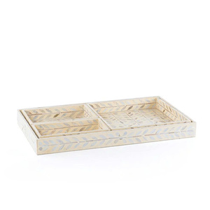 ชุดถาดเปลือกหอยมุก 4 ชิ้น ดีไซน์ใหม่ ผลิตในเวียดนาม ราคาขายส่ง - Product Image 3