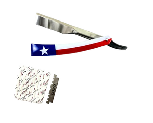 Rasoir droit pliant professionnel Maclura Barber Edge en plastique et acier inoxydable de précision pour le rasage du maillot de bain et la coiffure - Product Image 2