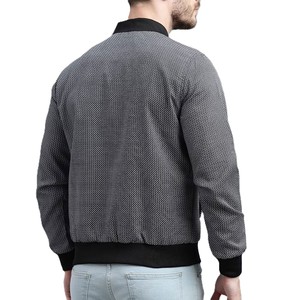 Veste bomber pour homme, couleur personnalisée, vêtements d'extérieur, tissu léger et confortable, veste bomber bon marché, service OEM ODM - Product Image 4