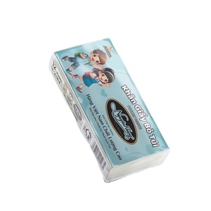 เยื่อไม้บริสุทธิ์1ชั้นสีขาวนุ่มเนื้อเยื่อใบหน้าอ่อนโยนทำความสะอาดกระเป๋าผ้าสำหรับการดูแลผิวทารกและกำจัดสิ่งสกปรกในการเดินทาง - Product Image 3