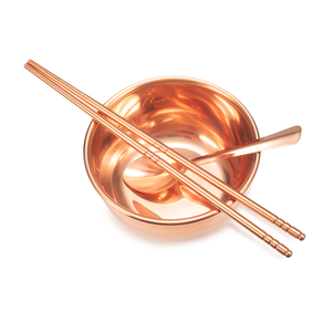 Tazón Redondo de Cobre Puro de 5 Pulgadas para Servir Helado y Fruta, Estilo Vintage, Ecológico, Precio al por Mayor en India - Product Image 1