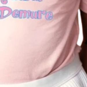 เสื้อยืดแขนสั้นสีชมพูอ่อนสำหรับเด็กวัยหัดเดิน พิมพ์ลายตัวอักษรสีสันสดใส คอกลม ลำลอง น้ำหนักเบา เสื้อยืดแฟชั่นสำหรับเด็กผู้หญิง - Product Image 3
