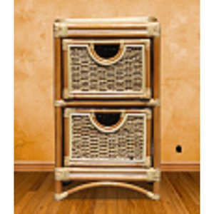 Meuble de salon à 2 tiroirs avec tiroirs de rangement décoratifs pour la maison - Product Image 1