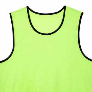 Wholesale Soccer <b>Bibs</b> Lightweight Breathable Mesh Football <b>Training</b> Vest Pinnies For Sports Practice - Product Image 5