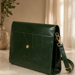 Sac à bandoulière en cuir PU tendance pour femmes, sac à bandoulière décontracté pour un usage quotidien, sac à bandoulière grande capacité en vente - Product Image 6