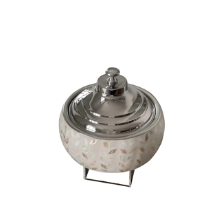 Restaurant Catering Display Casserole Dishes Set Stainless Steel MOP Inlay Hot Pot Food Warmer Serving Dish Buffet Supplies - Product Image 1