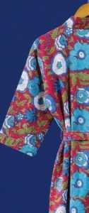 Kimono unisexe en coton pour l'été et le printemps, longue robe de bain pour femme, style plage, tenue décontractée, kimono long imprimé en coton - Product Image 2