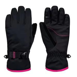 Gants d'hiver en cuir personnalisés pour le ski, fabriqués au Pakistan, à bas prix, personnalisation, imperméables à la neige, mitaines d'hiver - Product Image 1
