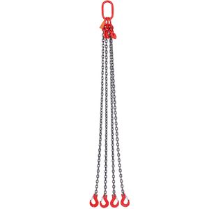 Fune di Sollevamento a Catena da 5/16 Pollici x 5 Piedi con Ganci per Paranco a Catena, Capacità 5 Tonnellate/11.000 Libbre - Product Image 2