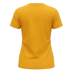 Camiseta de chenilla dorada sólida Sigma Gamma Rho para mujer, manga corta, cuello redondo, personalizada con letras griegas de hermandad, suave, informal y a la moda. - Product Image 3