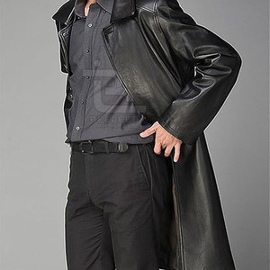 2026 New Custom Design High Quality <b>Winter</b> Long Coat Lightweight Wholesale Price Trench Coat For <b>Men</b> - Product Image 3