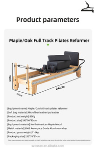 <span class=keywords><strong>Reformer</strong></span> de Pilates Multifuncional de Alta Resistencia para Yoga, Uso Doméstico, Estudio, Gimnasio y Comercial, Diseño Desmontable, ¡Gran Venta! - Product Image 6