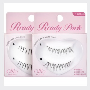 ชุดต่อขนตาแบบกลุ่มสำหรับมือใหม่ Ollio Pearl Scara Eyelashes 21 แบบ พร้อมแหนบ แพ็คพร้อมใช้ Idol Mix Refill - Product Image 3
