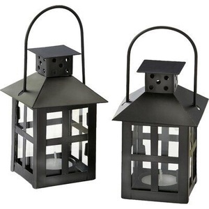 Handmade Factory Bulk Selling Metal & Glass <b>Lantern</b> With Matt <b>Black</b> Finish Candle <b>Lantern</b> for Outdoor & Home Decor Customized - Product Image 1