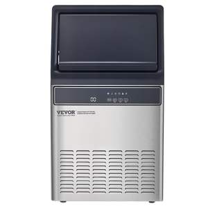 Machine à crème glacée commerciale 110lbs/24H 50 glaçons autoportante Machine à crème glacée commerciale - Product Image 1