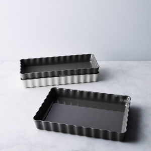 Plateau de cuisson commercial en émail aluminisé Plateau de cuisson antiadhésif Plateau de cuisson en métal léger pour gâteaux et pâtisseries de haute qualité - Product Image 6